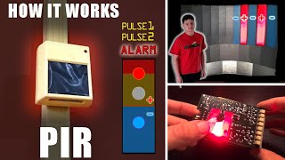 PIR motion detector - HOW IT WORKS (easy to understand)