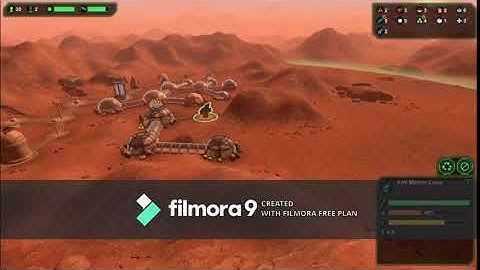 Planetbase v.1.3.7 Anti Meteor Laser In-Action (Cut Video)