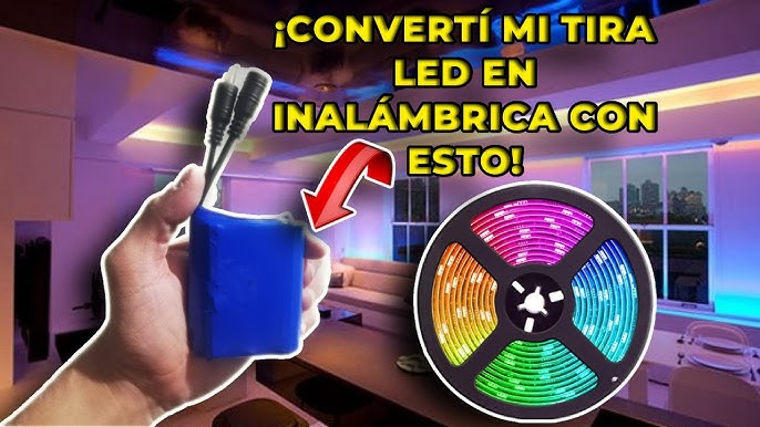 Características de las baterías recargables para tiras de led