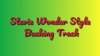 Video thumbnail of "Boogie On Reggae Woman - Stevie Wonder Style Backing Track in Ab"