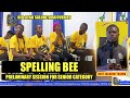 Spelling bee preliminary session for senior categorykidafan salone discoveries