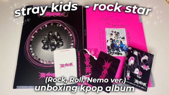 Stray Kids - Rock-Star (Limited Star Ver.) CD UNBOXING 