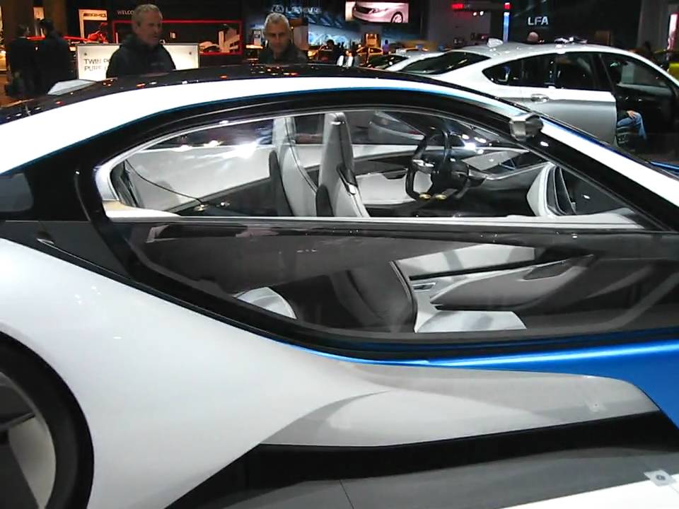 showroom job BMW Concept car at the LA Car Show 2009