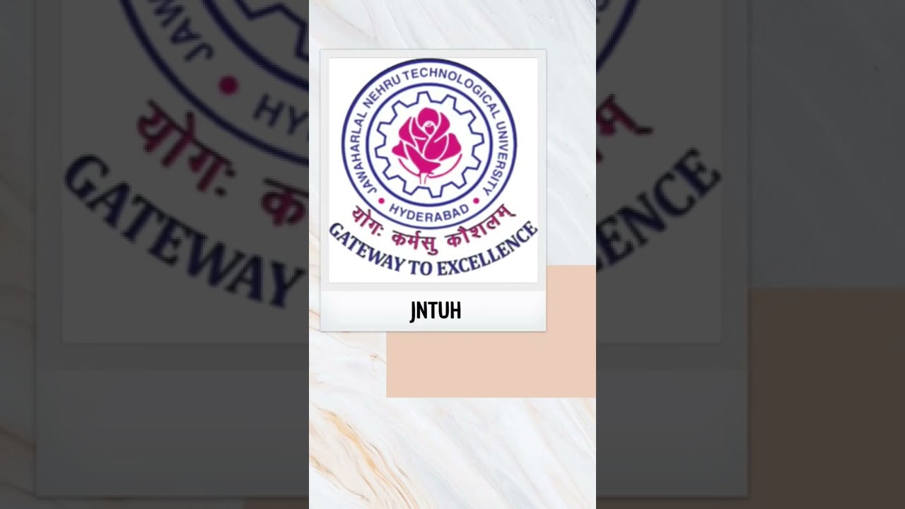 JNTUH Provisional Exam center list for Pharm.D 3rd, 4th, 5th Years Exams - June 2022 Are Published