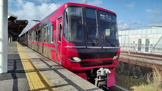 名鉄9500系 広見線 普通 犬山行き 新可児発車！