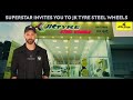 Superstar invites you to jk tyre steel wheels 