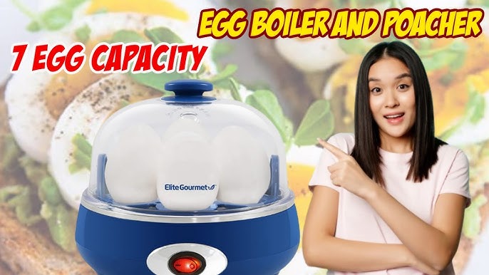 Bella Double Tier Egg Cooker, Boiler, Rapid Maker Poacher, Meal Prep for Week, Family Sized Meals Up to 12 Large Boiled Eggs, Dishwasher Safe, Poac