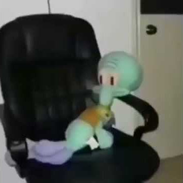 Squidward not on the chair
