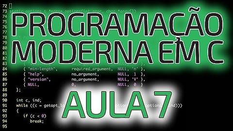 Programação moderna em C - Aula 7: Operadores lógicos