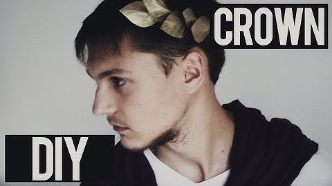 DIY  * How to make costume Julius Caesar Crown Headband of cardboard *  Tutorial
