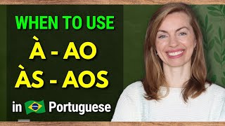 How to Use the Preposition A in Portuguese: Use À, AO, ÀS, and AOS with Confidence