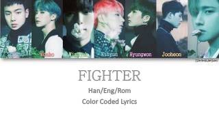 MONSTA X - FIGHTER [Color Coded Han|Rom|Eng] chords