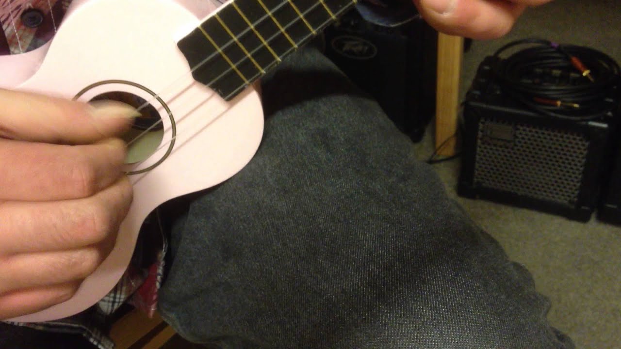 AC/DC on toy ukulele - YouTube