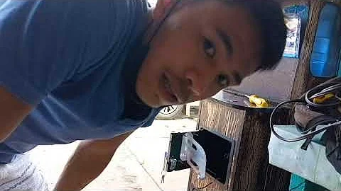 WATER VENDING MACHINE COIN SLOT REPAIR