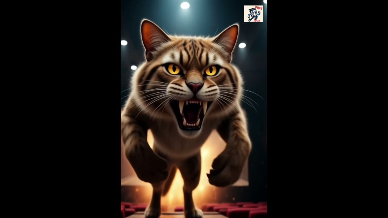 CAT STUNT 🤬//@VIJAYTOONS7//BY IMAGINE SHORT