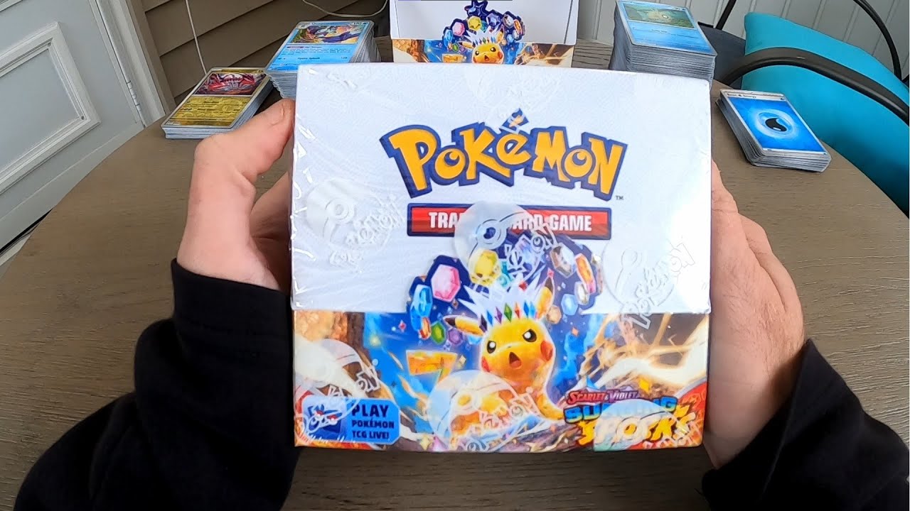 pokemon booster box reviews Scarlet & Violet Paldea Evolved and Dedenne shine as Tera Pokmon ex Pokmon Booster Box Acrylic Display