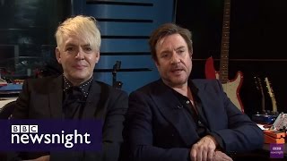 Quickfire questions with Duran Duran - Newsnight
