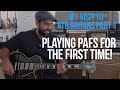 1960 gibson les paul custom my first time playing pafs visiting atb vintage guitars part 1