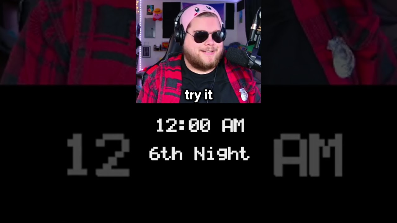 Attempting Night 6 #shorts #funny #fnaf
