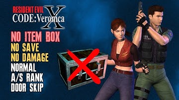 [Resident Evil - CODE: Veronica X] "No Item Box" Challenge, No Save, No Damage, A/S Rank