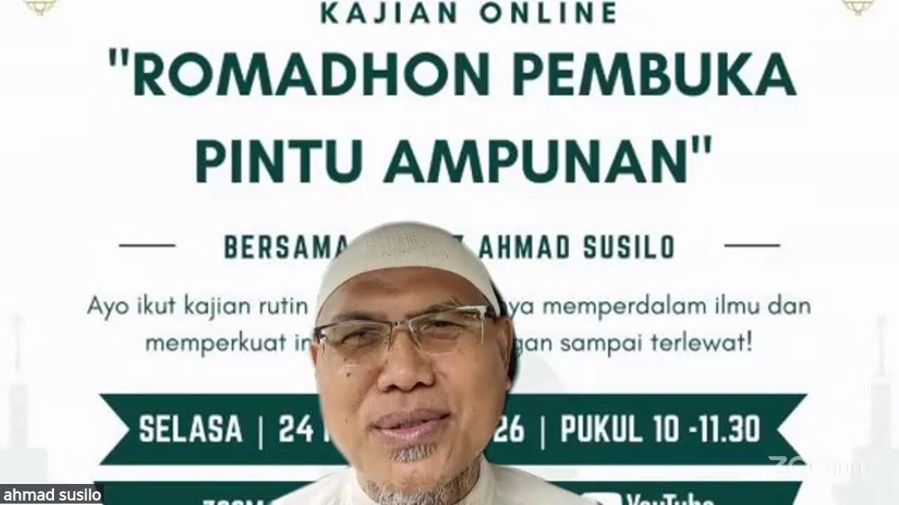 Kajian Ustadz Ahmad Susilo 