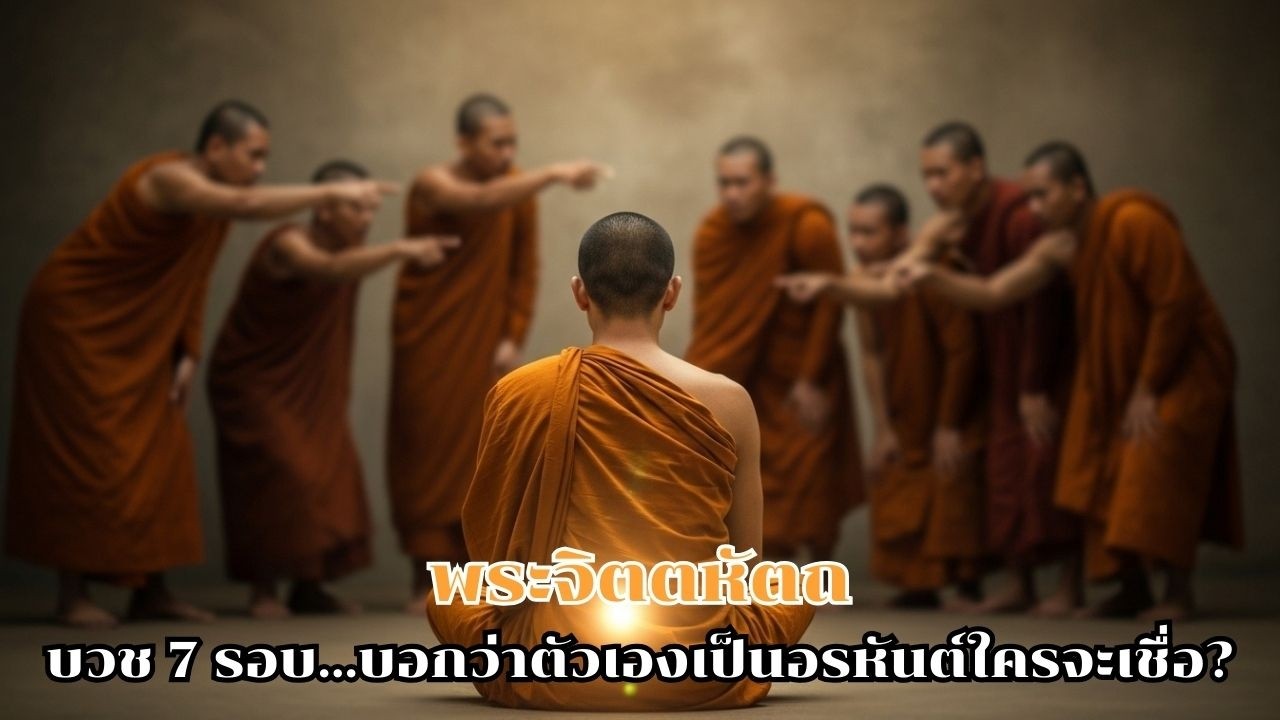 พระจิตตหัตถ | บวช 7 รอบ...แต่บอกว่าตัวเองเป็นพระอรหันต์ใครจะเชื่อ?