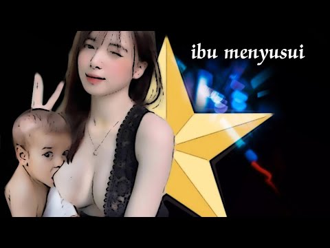 🚼ibu muda cantik menyusui bayi