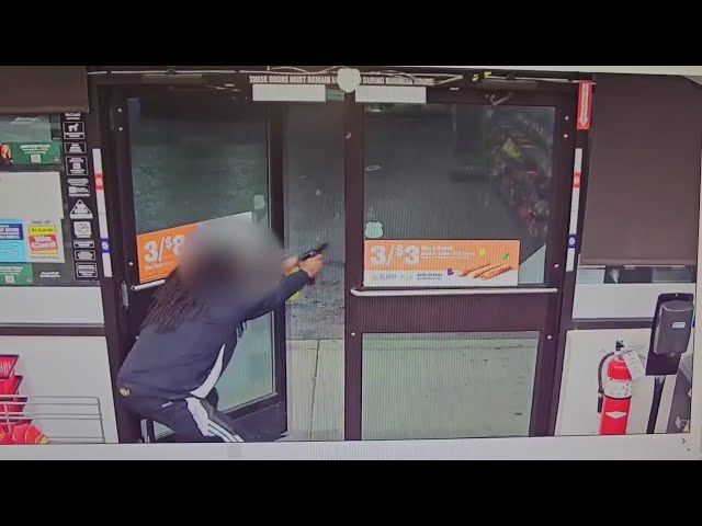 Shooting at gas station in South Loop caught on camera class=