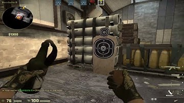 CS:GO 1 VS 5 with Bots on Expert Difficulty on de_cache