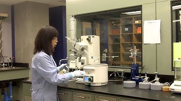 Operation of the rotary evaporator (rotovap) - short version