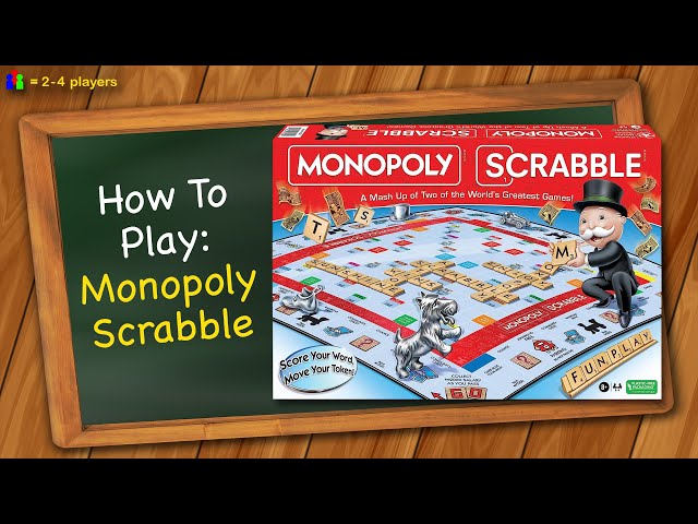 Monopoly Scrabble, Board Game