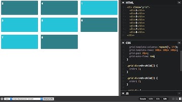 Grid by Example: auto placement and order