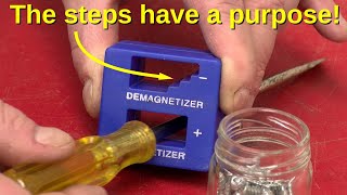 How do these Magnetizer/Demagnetizers work?