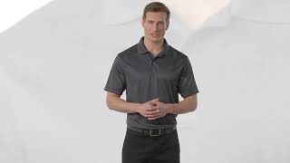 Port Authority Performance Fine Jacquard Polo K528 With Custom Embroidery screenshot 3