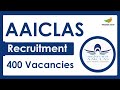 AAICLAS Recruitment 2023 Notification | Security Screener | Application Form