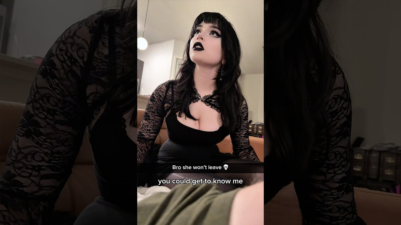 How would you handle this? #goth #gothgirl #jokes #funny #comedy #humor