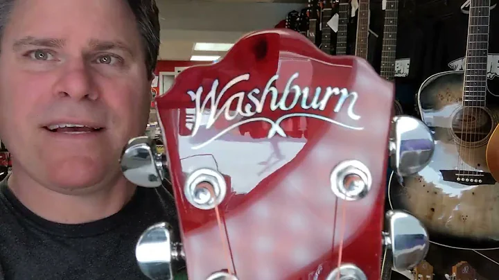 New Washburn Deep Forest Burl Acoustics