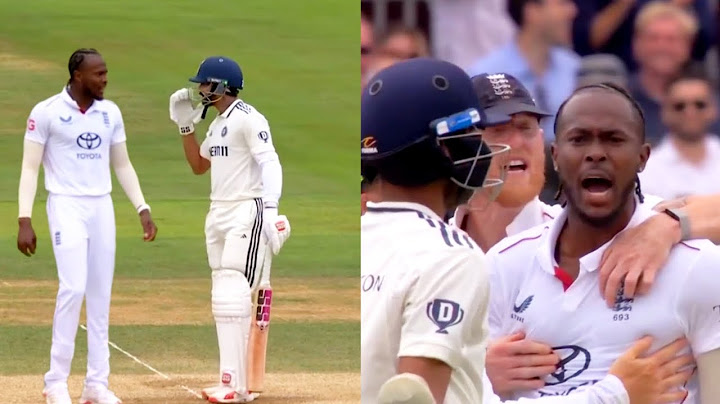 Jofra Archer lost his cool & abuses Washington Sundar, Jofra Archer did this with Nitish Reddy