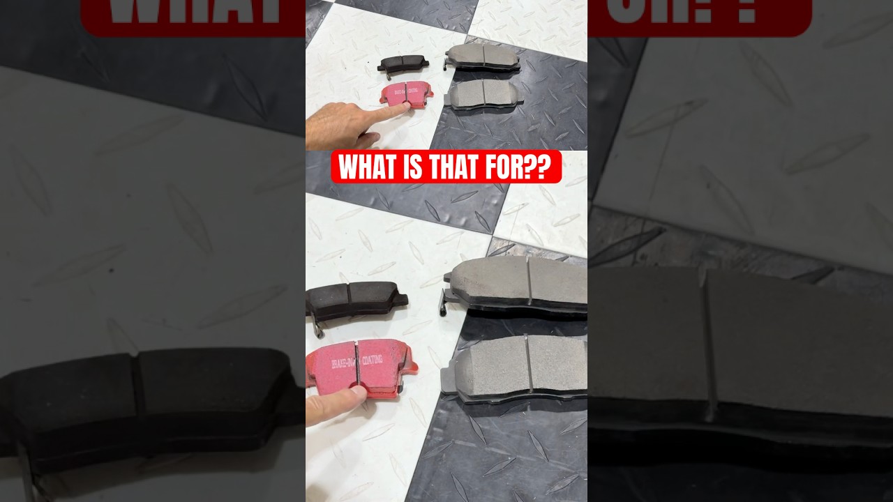 WHY ARE BRAKE PADS SLOTTED?