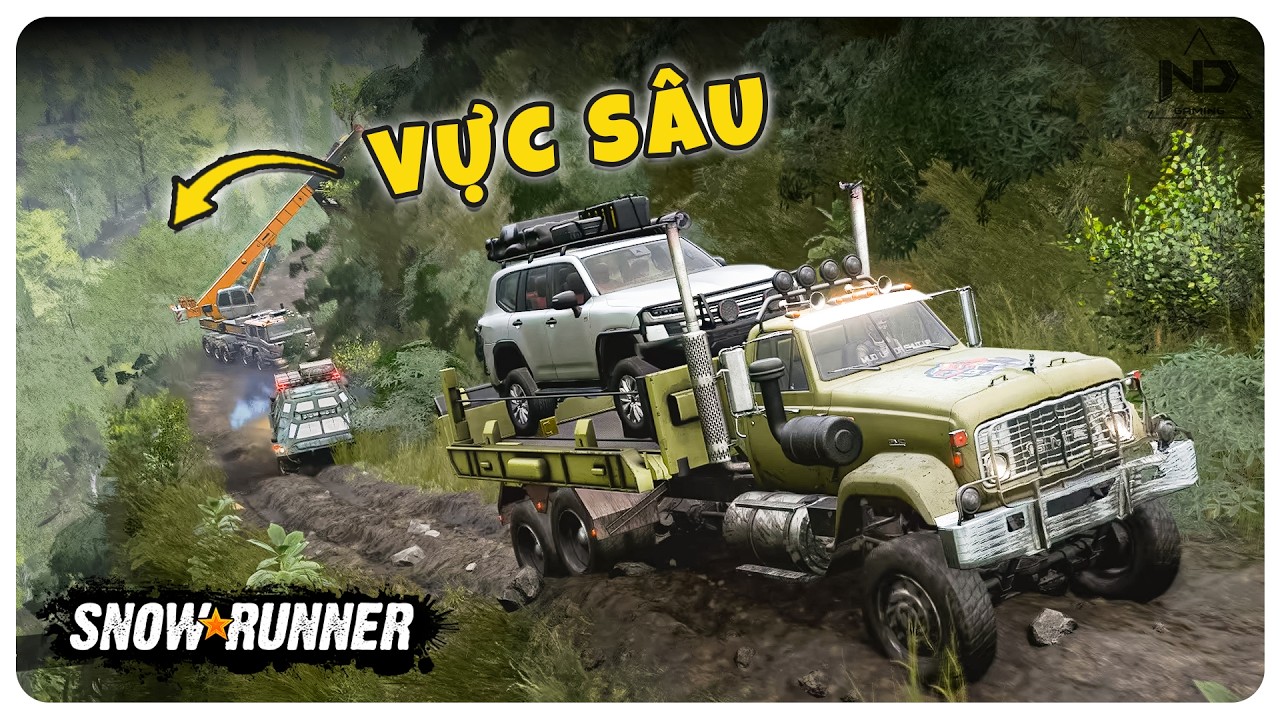 SnowRunner #23 - Hành Trình Vận Chuyển Xe Sang SIÊU BẤT ỔN !!