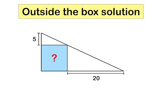 Can you solve for the area?
