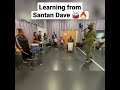 Santan dave teaching elite collective drummers 