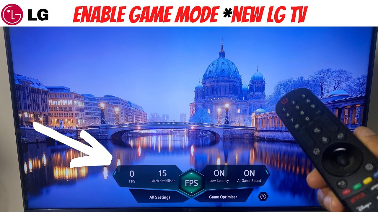 LG TV - How to Use the Game Optimizer