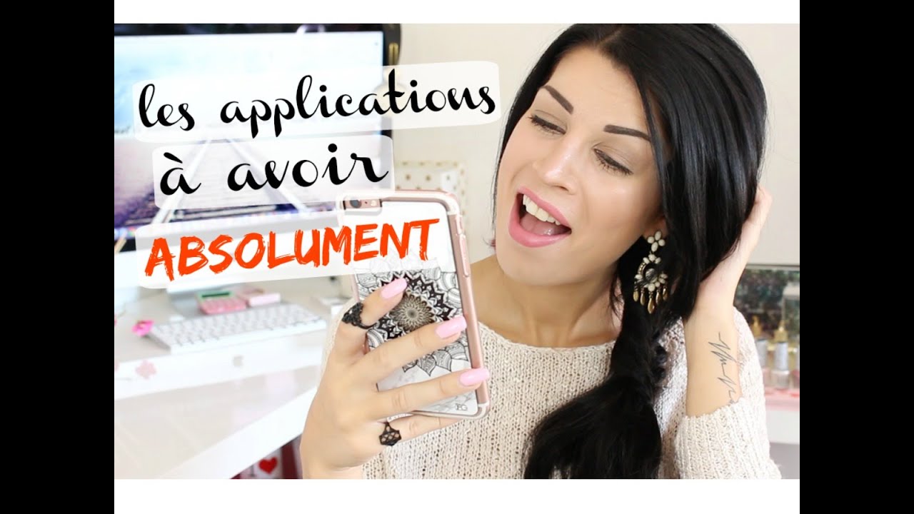 Les applications à avoir ABSOLUMENT + mes coques préférées !