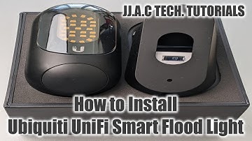Ubiquiti UniFi Protect Smart Flood Light - How to Install & Configure