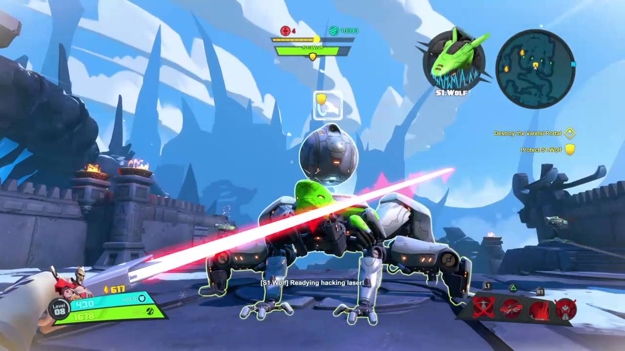 Battleborn Rath gameplay