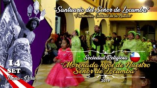 S.R. Morenada hijos de Nuestro Sr. de Locumba de Arica 2019