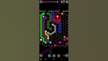 How To Solve Flow Free Hexes 12x12 Mania Level 35 Board Walk Through Solution Walkthrough