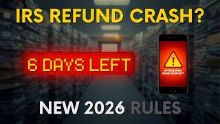 6 DAYS LEFT! 🚨 Why IRS Refunds are DELAYED & The New April 15 Rules (2026)