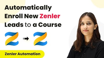 How to Automatically Enroll New Zenler Leads to a Course | Zenler Automation